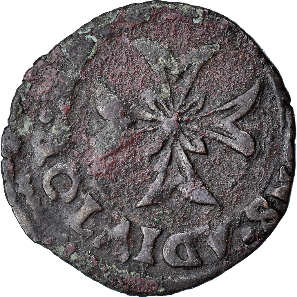 Moeda, França, DOMBES, Henri II de Montpensier, Liard, Uncertain date