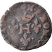 Monnaie, France, DOMBES, Henri II de Montpensier, Liard, 1595, Trévoux, TB