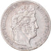 Coin, France, Louis-Philippe, 5 Francs, 1845, Paris, EF(40-45), Silver