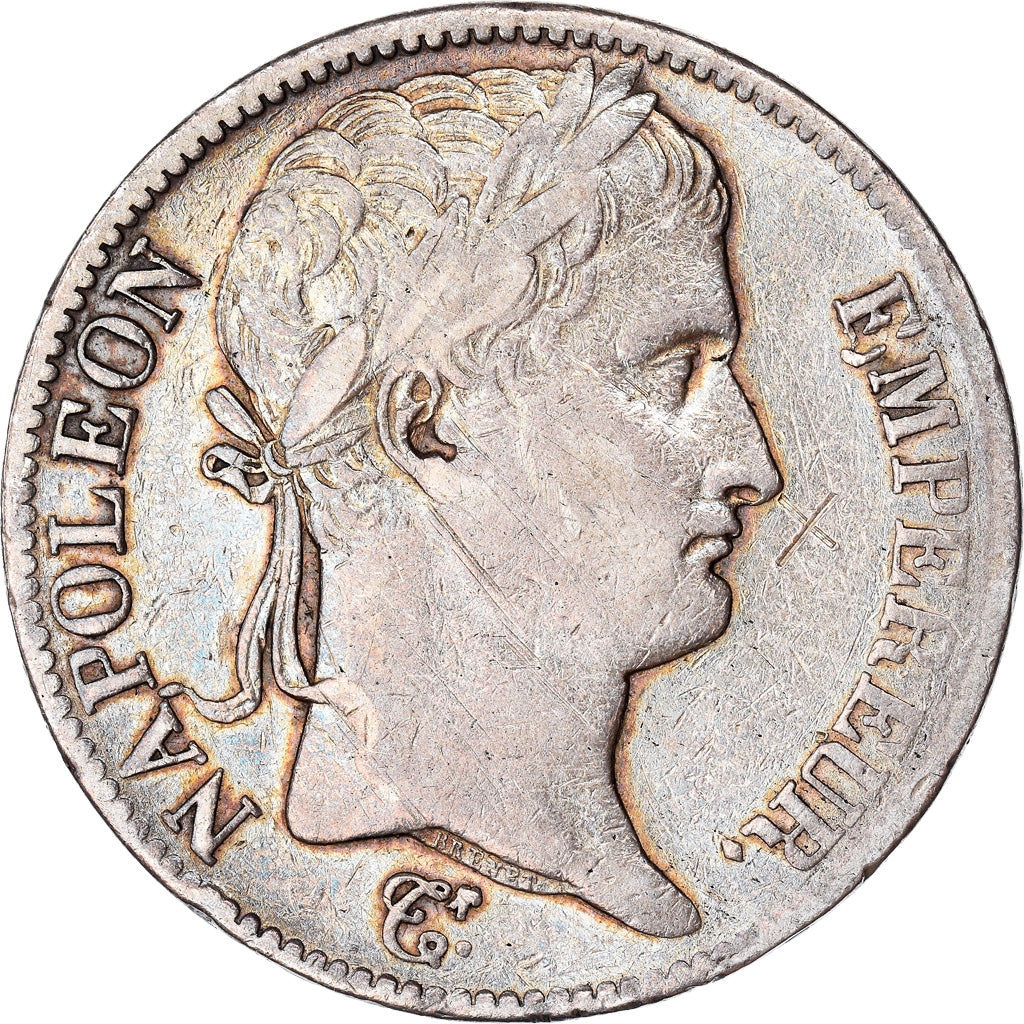Coin, France, Napoléon I, 5 Francs, 1811, Paris, VF(30-35), Silver, KM:694.1