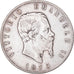 Coin, Italy, Vittorio Emanuele II, 5 Lire, 1875, Milan, VF(30-35), Silver