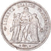 Moneta, Francia, Hercule, 5 Francs, 1873, Bordeaux, BB, Argento, KM:820.2