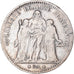 Coin, France, Hercule, 5 Francs, 1876, Paris, VF(20-25), Silver, KM:820.1