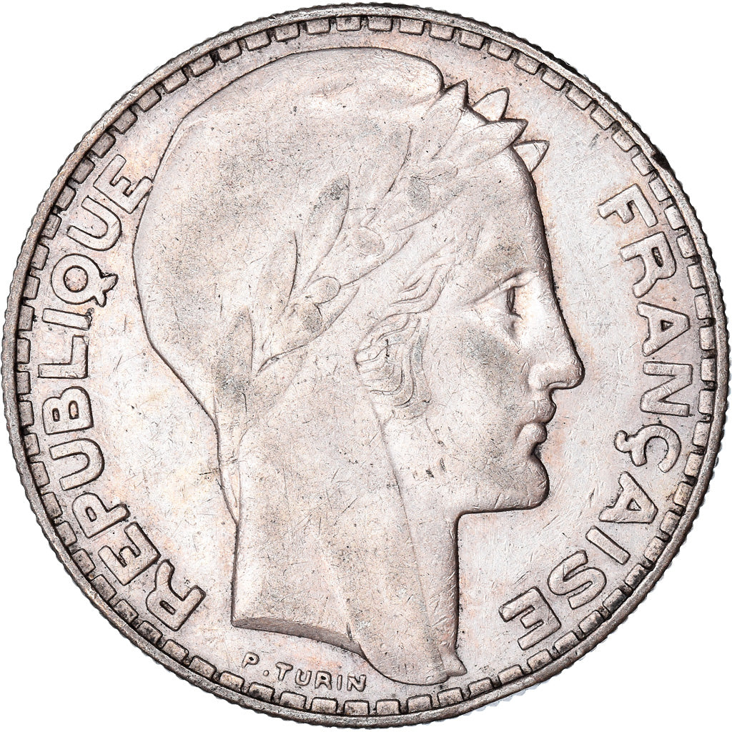 Monnaie, France, Turin, 20 Francs, 1933, Paris, TTB, Argent, Gadoury:852, KM:879