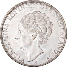 Coin, Netherlands, Wilhelmina I, 2-1/2 Gulden, 1938, AU(55-58), Silver, KM:165