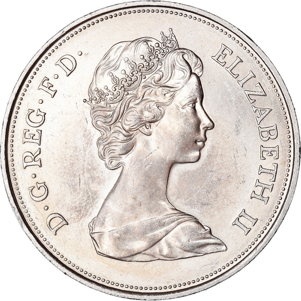 Moneta, Gran Bretagna, Elizabeth II, 25 New Pence, 1972, BB+, Rame-nichel