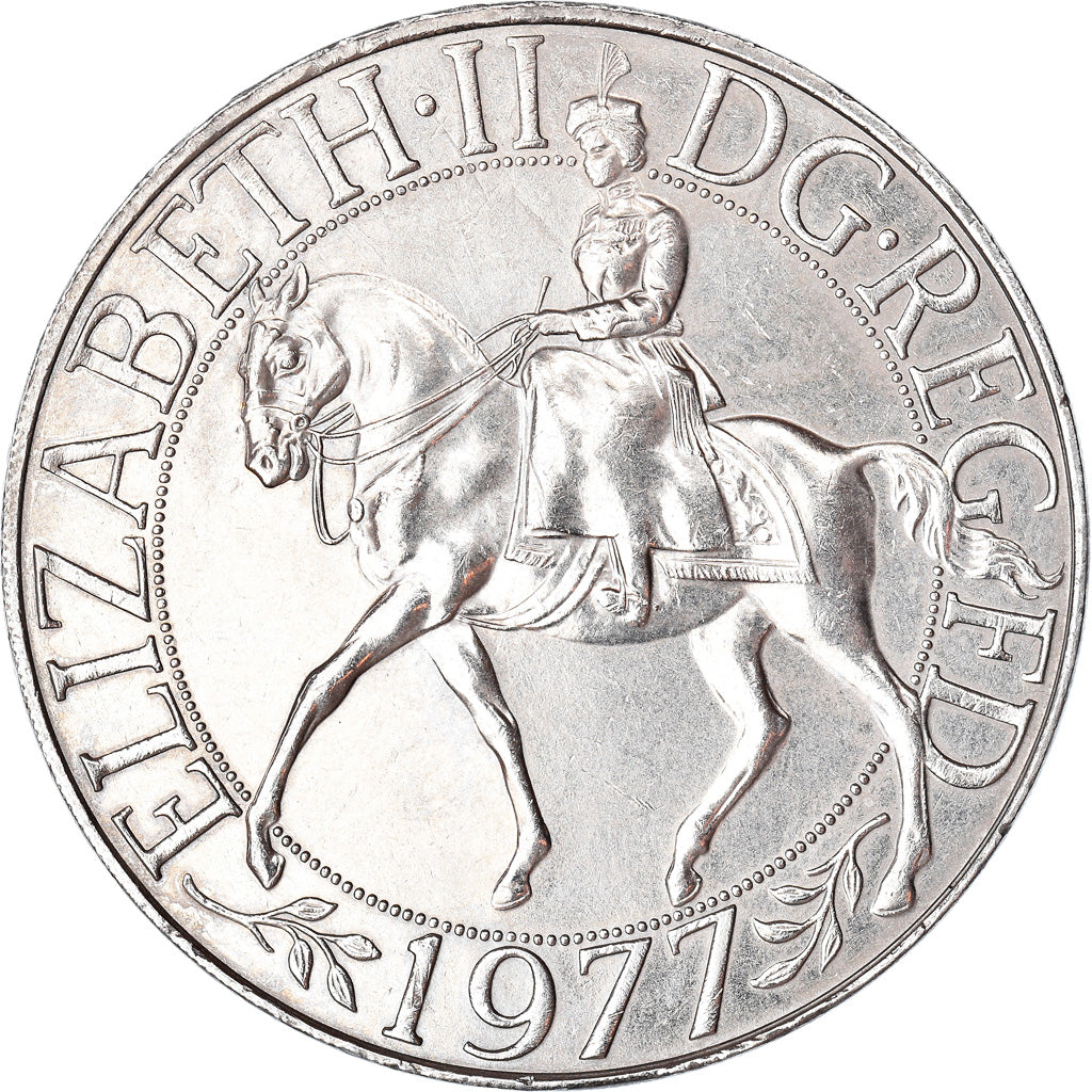 Monnaie, Grande-Bretagne, Elizabeth II, 25 New Pence, 1977, TTB+, Copper-nickel