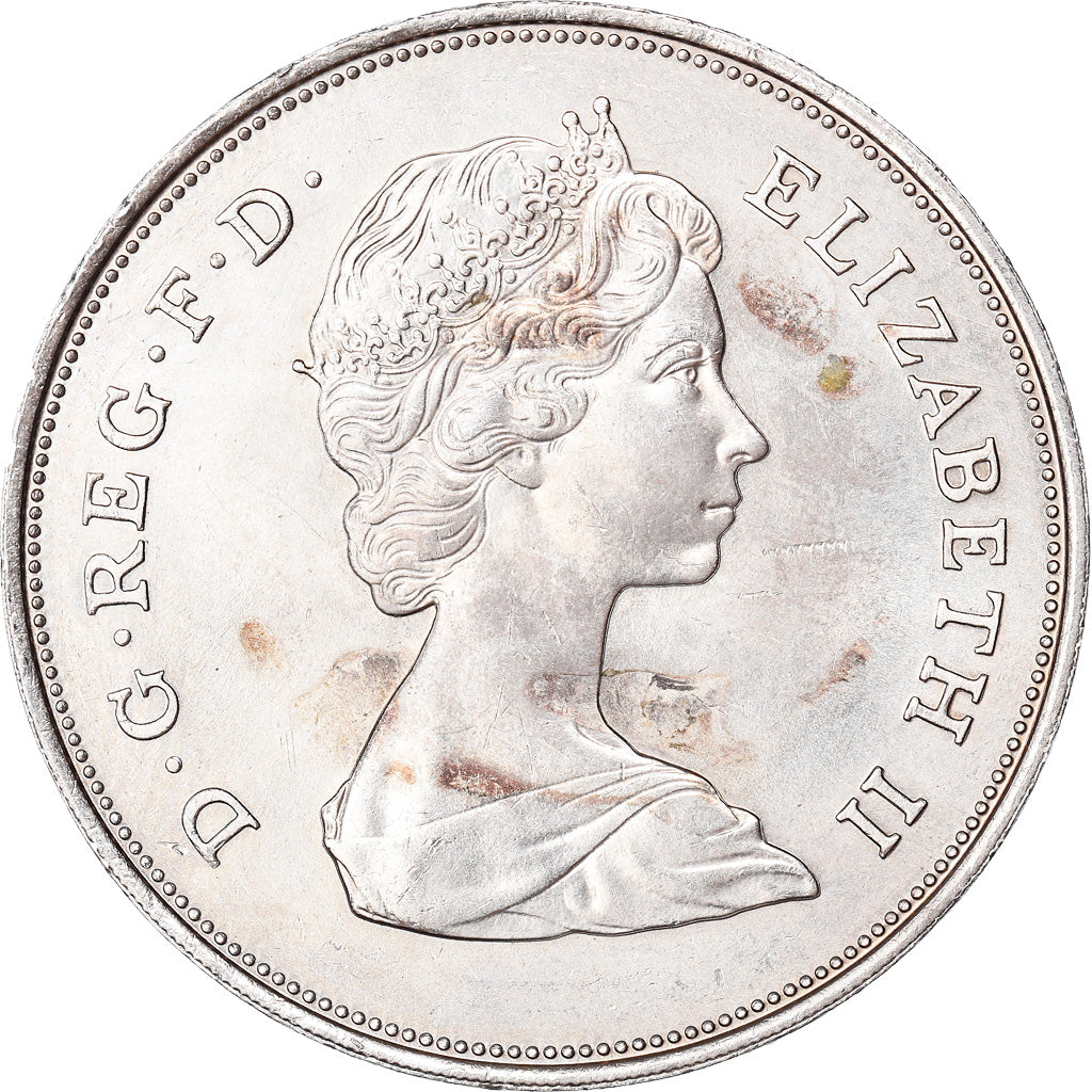 Coin, Great Britain, Elizabeth II, 25 New Pence, 1981, AU(50-53), Copper-nickel