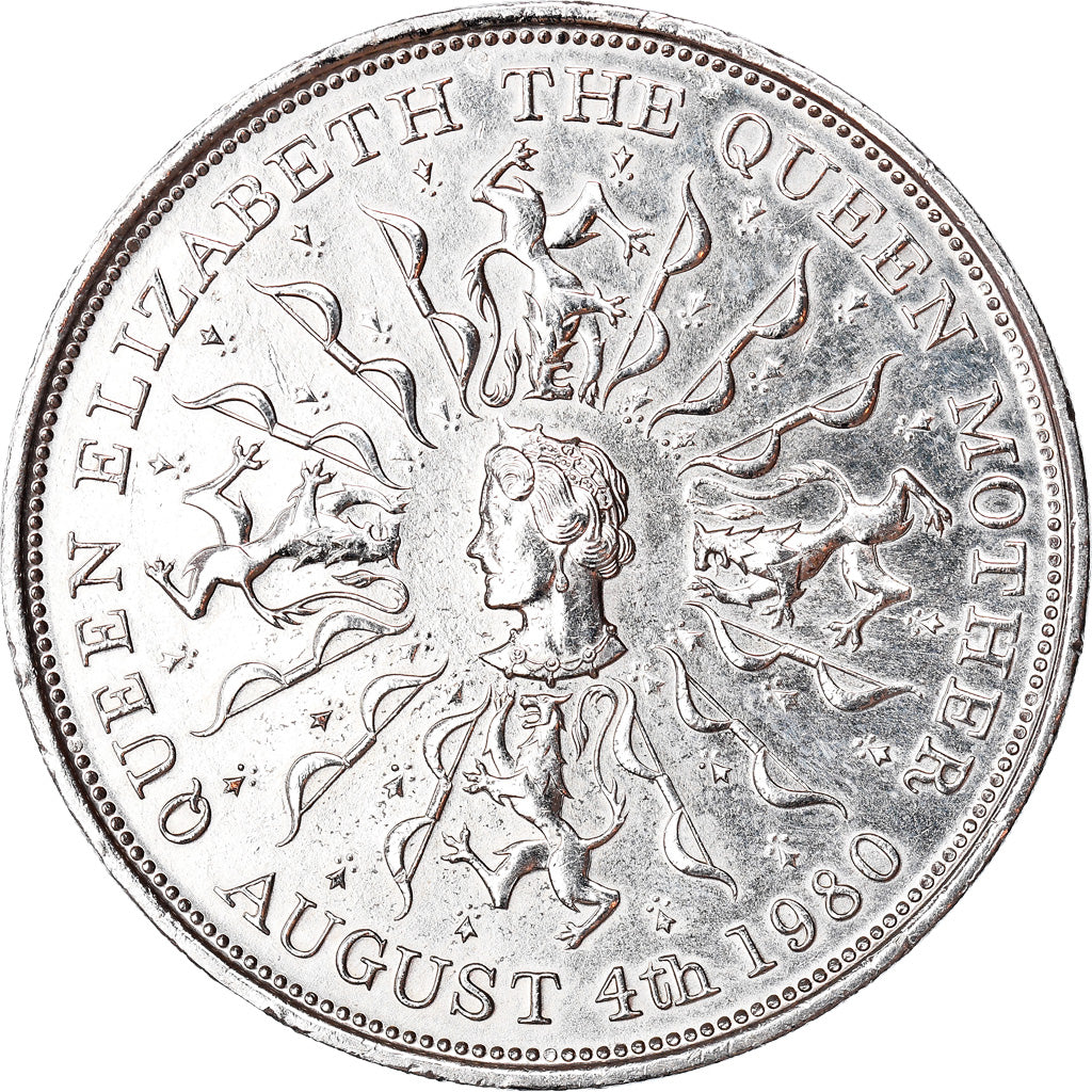 Monnaie, Grande-Bretagne, Elizabeth II, 25 New Pence, 1980, SUP, Copper-nickel