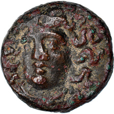 Monnaie, Thessalie, Larissa, Dichalque, 3ème siècle AV JC, TB+, Bronze