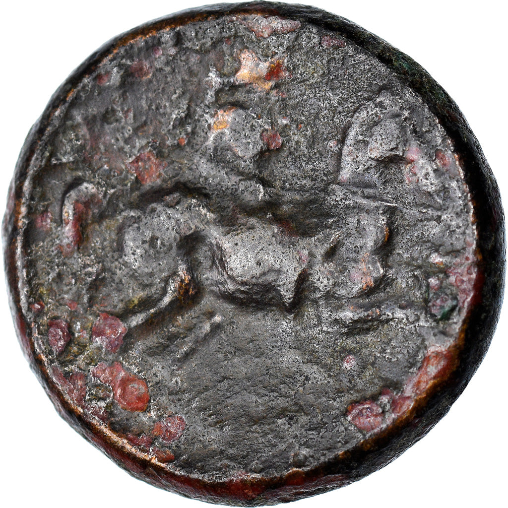 Coin, Thessaly, Larissa, Dichalkon, 3rd century BC, EF(40-45), Bronze, HGC:4-530