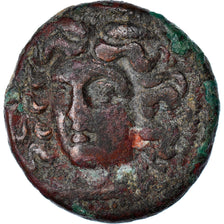 Monnaie, Thessalie, Larissa, Dichalque, 3ème siècle AV JC, TTB, Bronze
