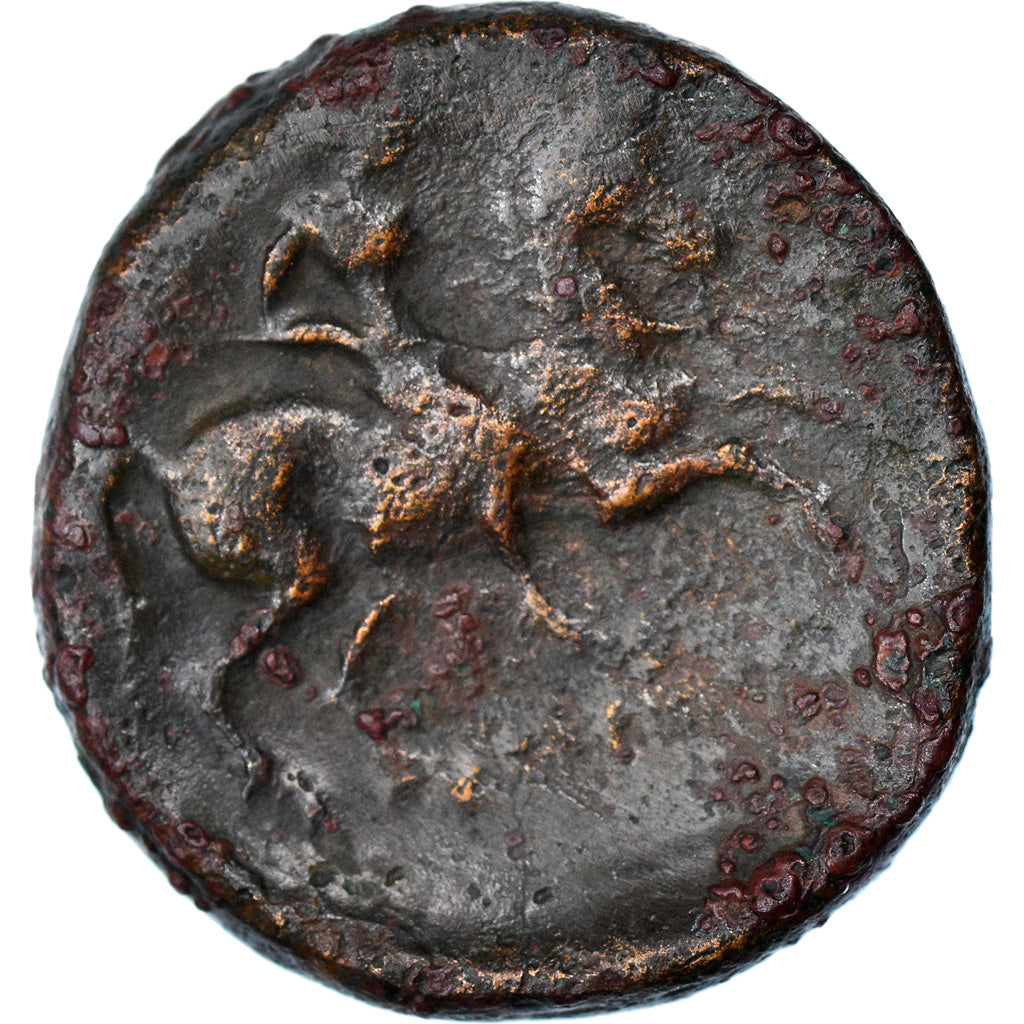 Coin, Thessaly, Larissa, Dichalkon, 3rd century BC, EF(40-45), Bronze, HGC:4-530