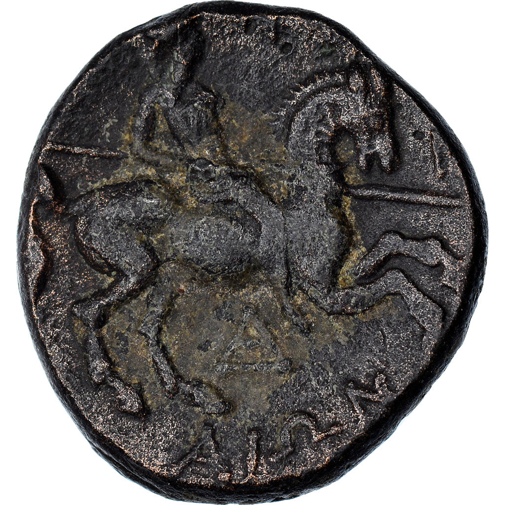 Moneda, Thessaly, Larissa, Dichalkon, 3rd century BC, MBC, Bronce, HGC:4-530