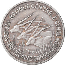 Coin, EQUATORIAL AFRICAN STATES, 50 Francs, 1963, Paris, EF(40-45)