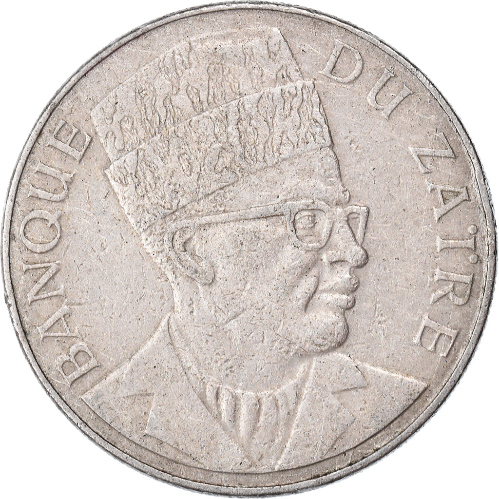 Coin, Zaire, 20 Makuta, 1976, EF(40-45), Copper-nickel, KM:8