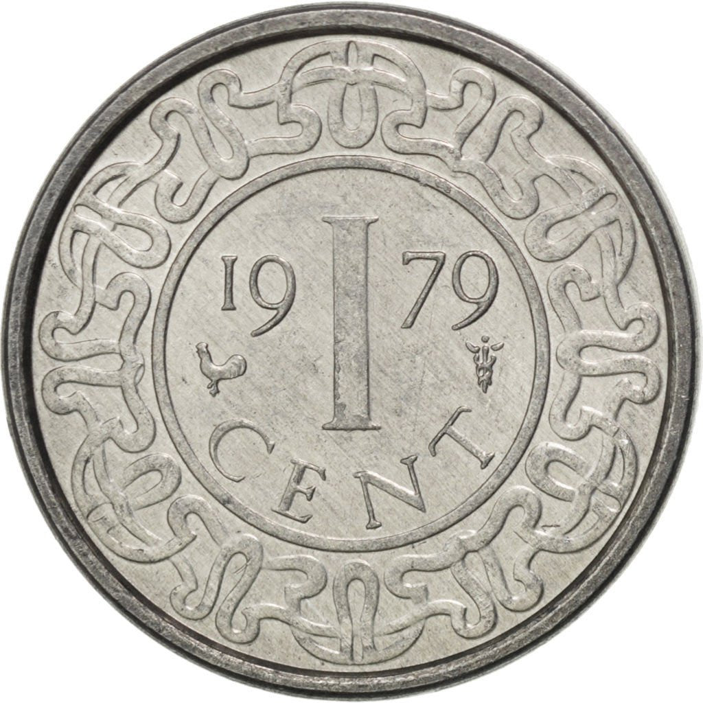 SURINAME, Cent, 1979, KM #11a, MS(63), Aluminum, 18, 0.80