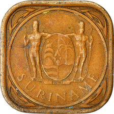 Monnaie, Surinam, 5 Cents, 1962, TTB, Nickel-brass, KM:12.1