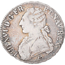 Munten, Frankrijk, Louis XVI, Ecu aux branches d'olivier, 1789, Montpellier