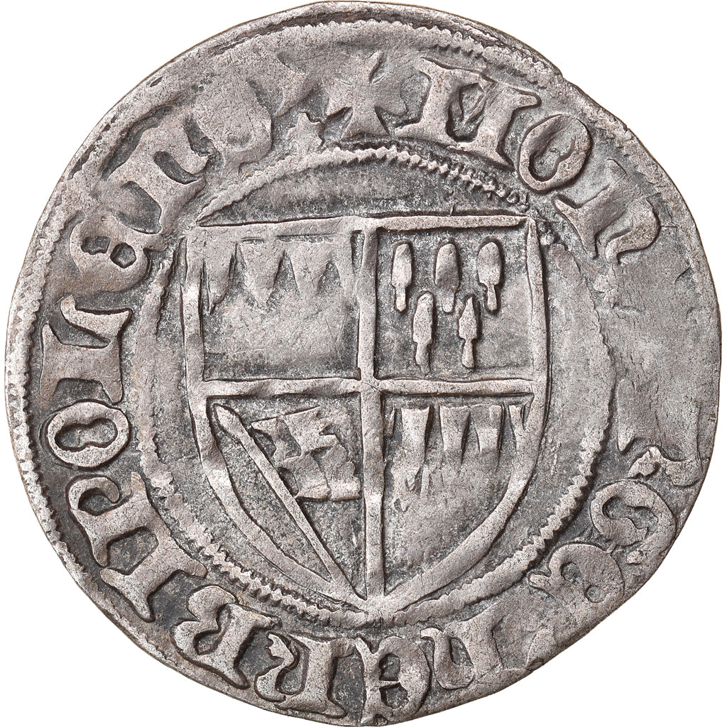 Coin, German States, Gottfried IV, Schenk von Limpurg, Schilling, 1443