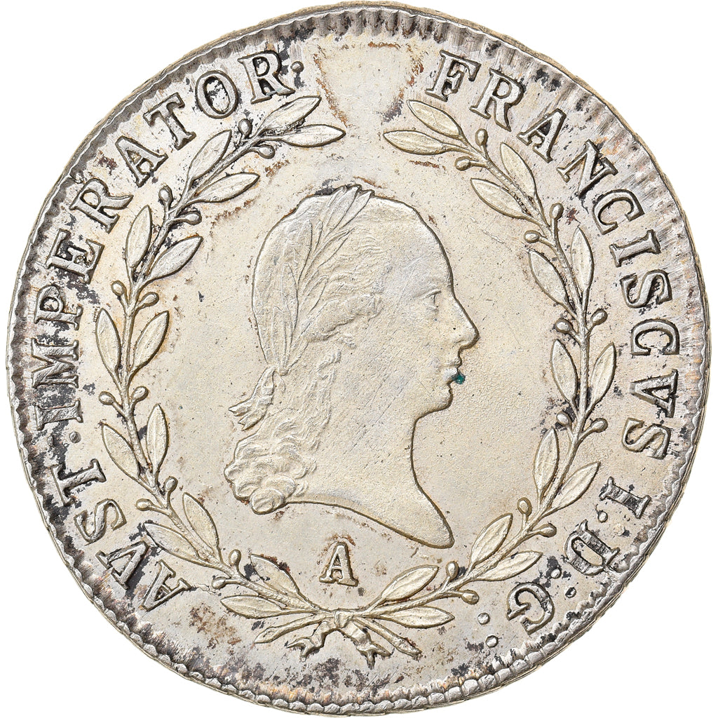 Moneda, Austria, Franz II (I), 20 Kreuzer, 1815, Vienna, EBC, Plata, KM:2142