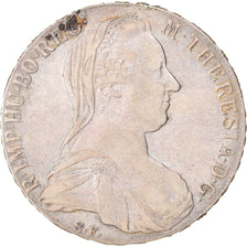 Coin, Austria, Joseph II, Thaler, 1780, Vienna, Restrike, EF(40-45), Silver