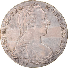 Coin, Austria, Joseph II, Thaler, 1780, Vienna, Restrike, AU(50-53), Silver