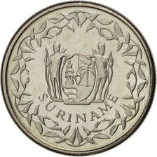 Moneta, Suriname, 10 Cents, 1989, SPL, Acciaio placcato nichel, KM:13a