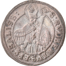 Coin, AUSTRIAN STATES, SALZBURG, Johann Ernst, 3 Kreuzer, 1687, EF(40-45)
