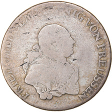 Moneta, Stati tedeschi, PRUSSIA, Friedrich Wilhelm II, 1/3 Thaler, 1/2 Gulden