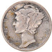 Münze, Vereinigte Staaten, Mercury Dime, Dime, 1943, Denver, SS+, Silber