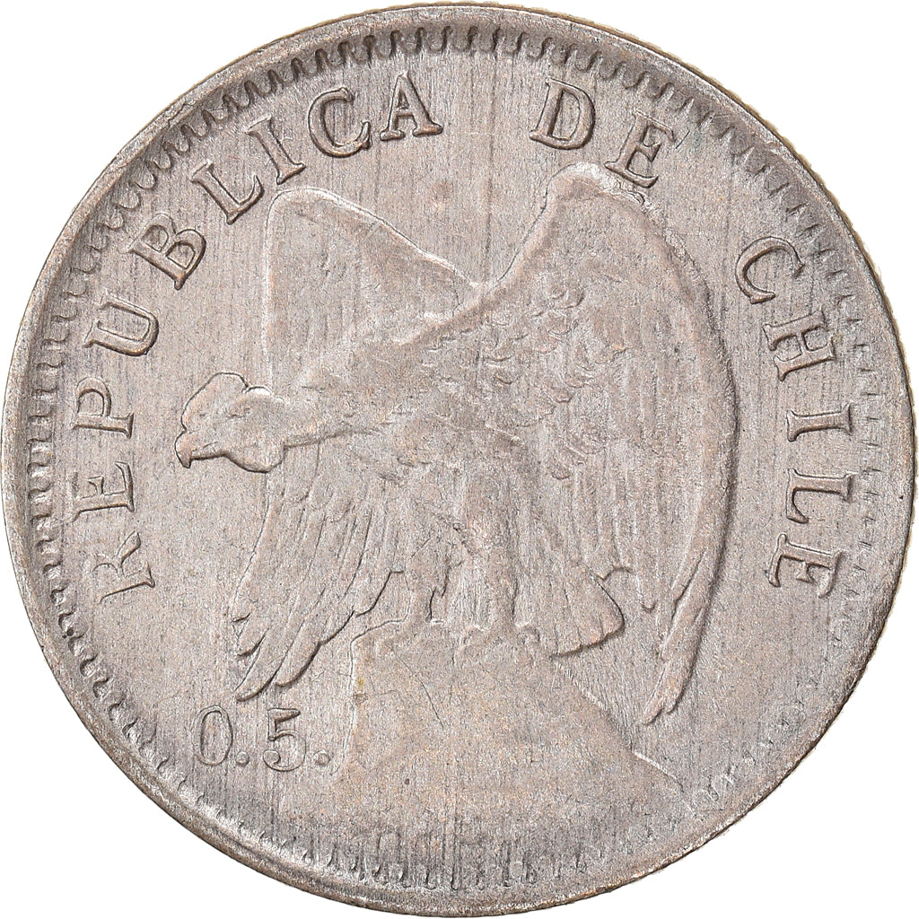 Coin, Chile, 10 Centavos, 1899, EF(40-45), Silver, KM:156.2