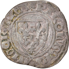 Moneta, Francia, Charles VI, Blanc Guénar, Paris, BB, Biglione, Duplessy:377C