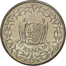 Moneta, Suriname, 100 Cents, 1989, MS(63), Miedź-Nikiel, KM:23