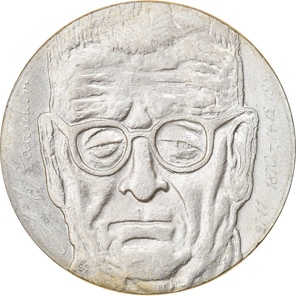 Moneta, Finlandia, 10 Markkaa, 1970, SPL-, Argento, KM:51