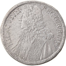 Coin, RAGUSA, Tallero, Ducat Et Sem, 1757, EF(40-45), Silver, KM:18