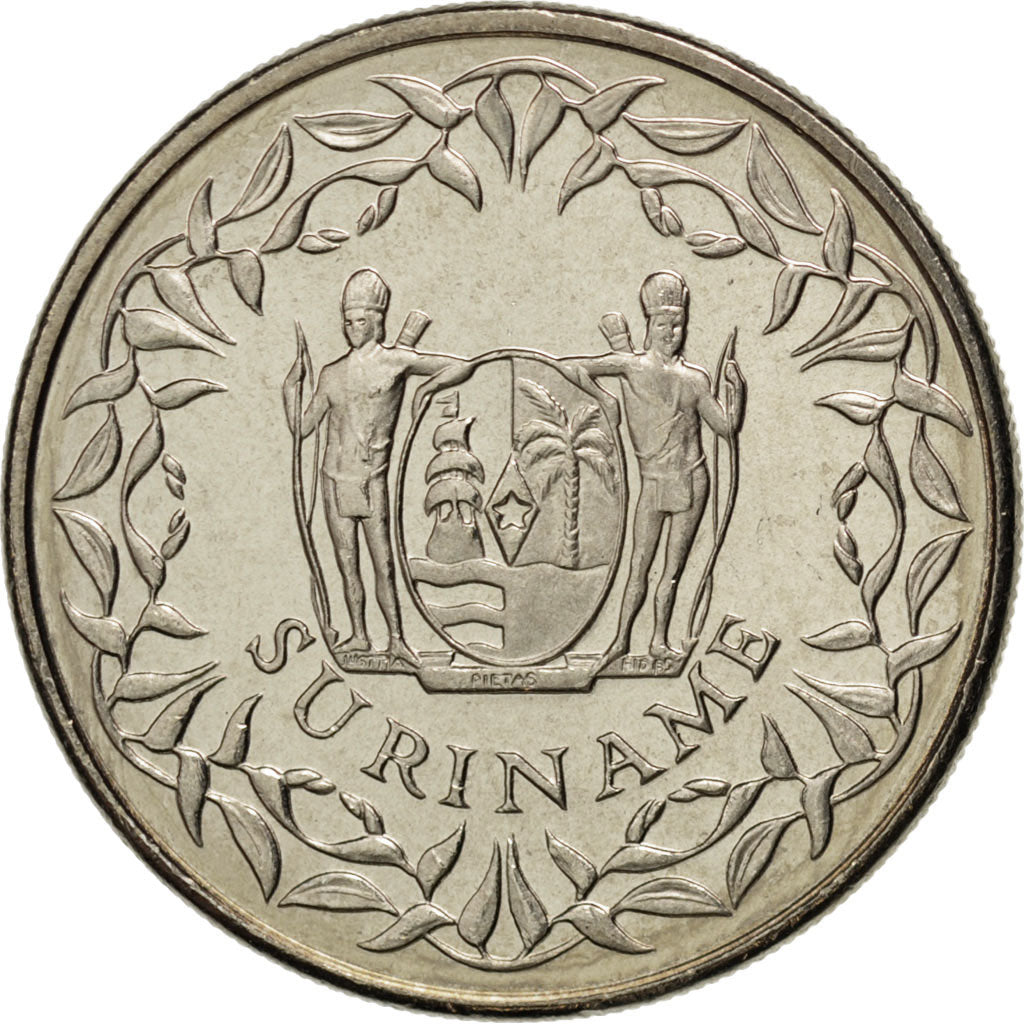 Coin, Suriname, 100 Cents, 1989, MS(63), Copper-nickel, KM:23