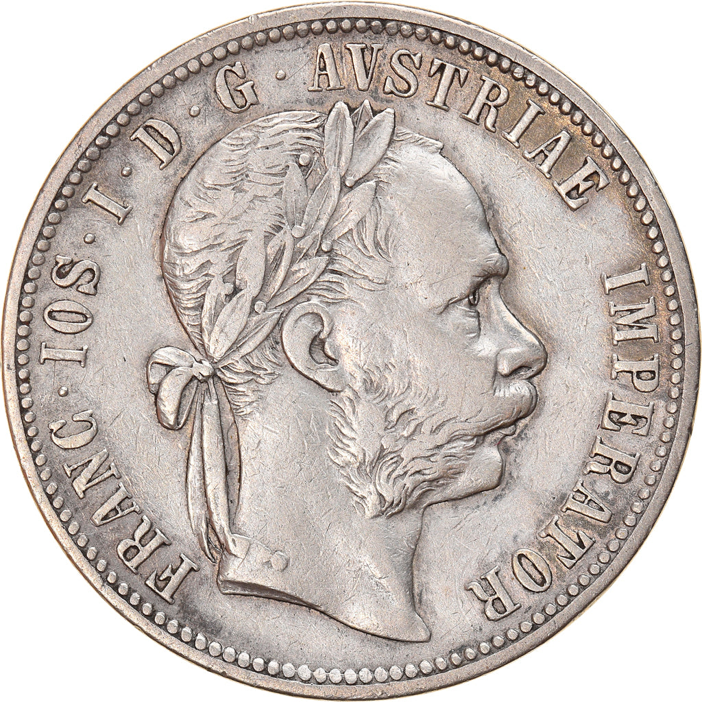 Coin, Austria, Franz Joseph I, Florin, 1892, EF(40-45), Silver, KM:2222
