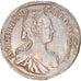 Moneda, Hungría, Maria Theresia, 15 Krajczar, 1745, Kremnitz, MBC, Plata