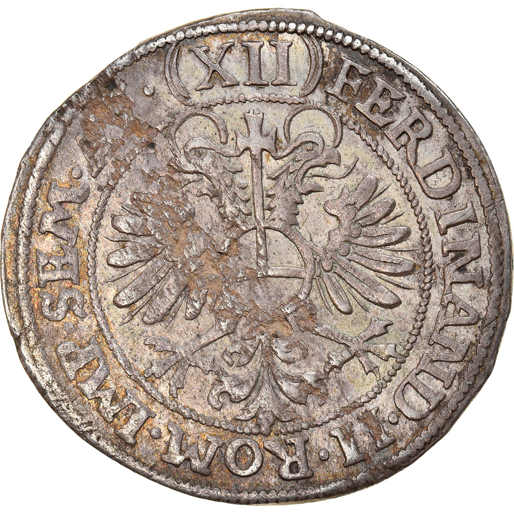 Münze, Deutsch Staaten, HANAU-LICHTENBERG, 12 Kreuzer, Dreib, 1624, SS, Silber