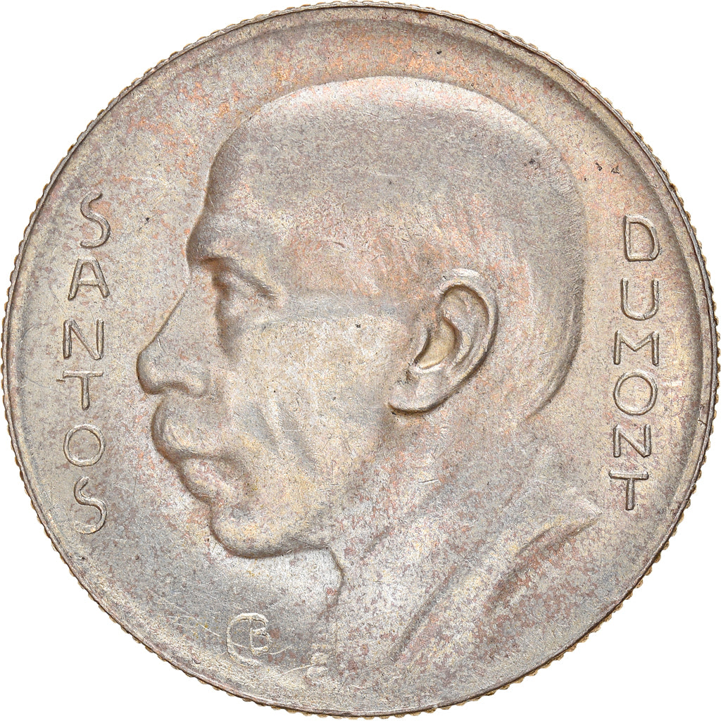 Monnaie, Brésil, 5000 Reis, 1936, SUP, Argent, KM:543