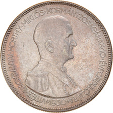 Coin, Hungary, 5 Pengö, 1930, Budapest, EF(40-45), Silver, KM:512.1