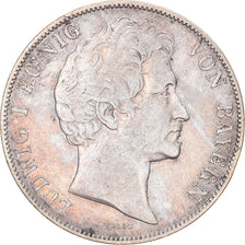 Coin, German States, BAVARIA, Ludwig I, Gulden, 1839, EF(40-45), Silver, KM:788