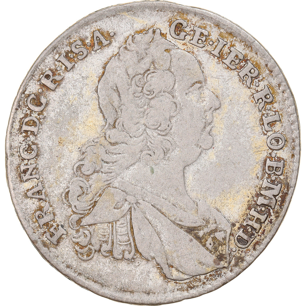 Coin, Austria, Franz I, 7 Kreuzer, 1760, EF(40-45), Silver, KM:2021