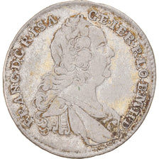 Coin, Austria, Franz I, 7 Kreuzer, 1760, EF(40-45), Silver, KM:2021