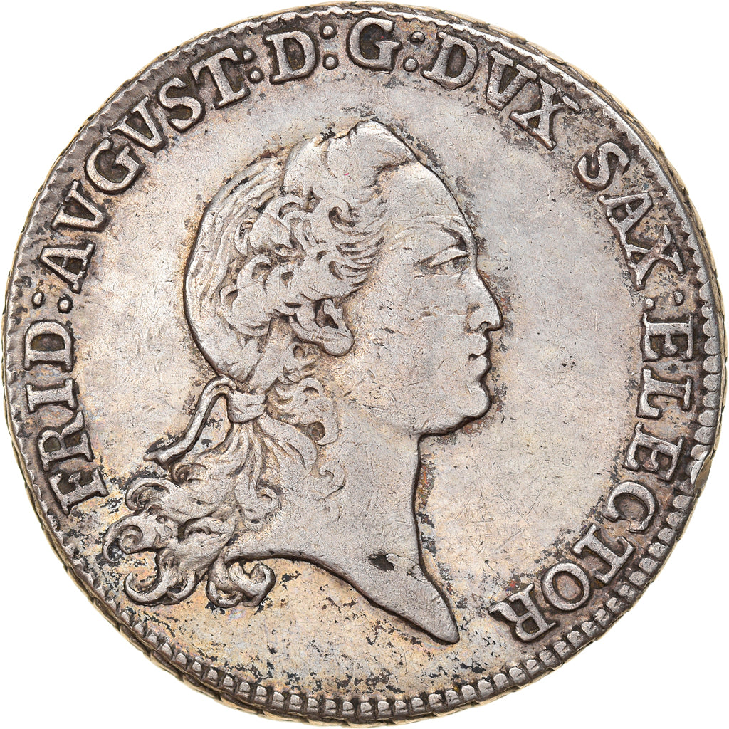 Coin, German States, SAXONY-ALBERTINE, Friedrich August III, 2/3 Thaler, Gulden