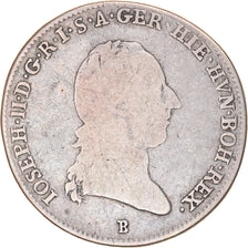 Coin, AUSTRIAN NETHERLANDS, Joseph II, 1/4 Kronenthaler, 1788, Kremnitz