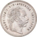 Moneda, Austria, Franz Joseph I, 20 Kreuzer, 1869, MBC+, Plata, KM:2212