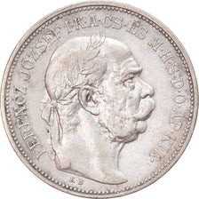 Moeda, Hungria, Franz Joseph I, 2 Korona, 1912, Kormoczbanya, EF(40-45), Prata