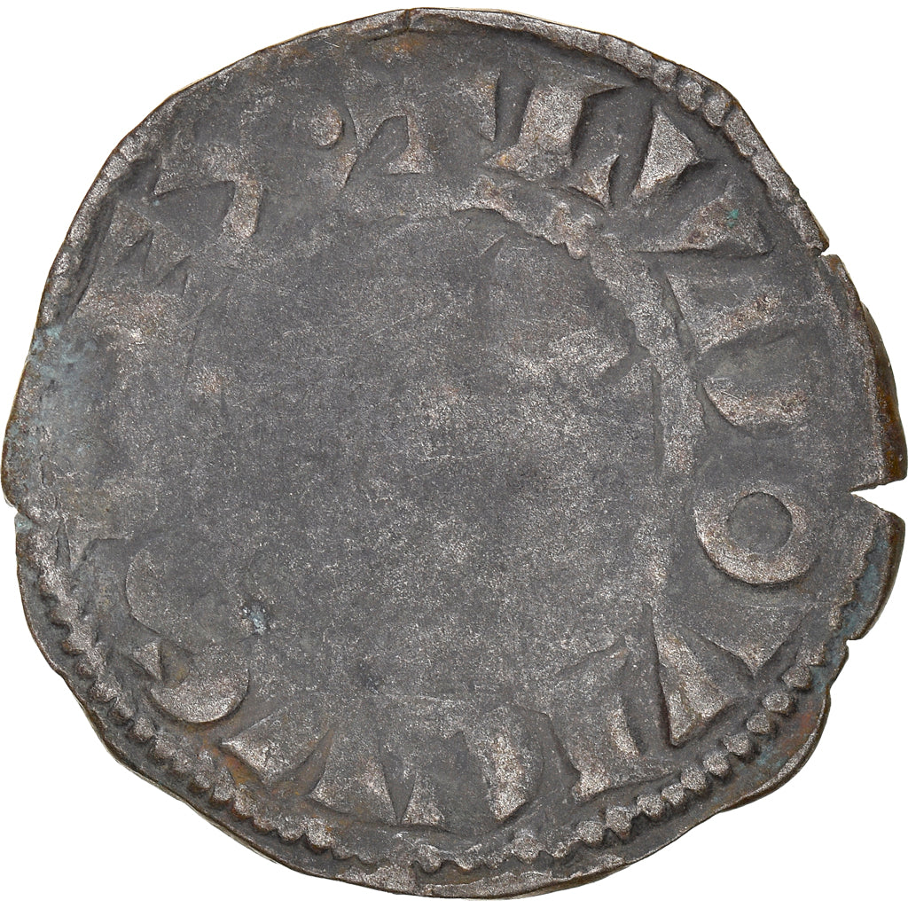 Monnaie, France, Louis VIII-IX, Denier Tournois, B, Billon, Duplessy:188